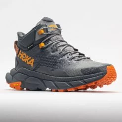HOKA Trail Code GTX Men's Castlerock/Persimmon Orange -All Shoes Sales 631237 5